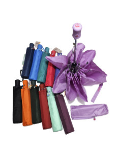 Paraguas plegable unisex elaborado con botellas...