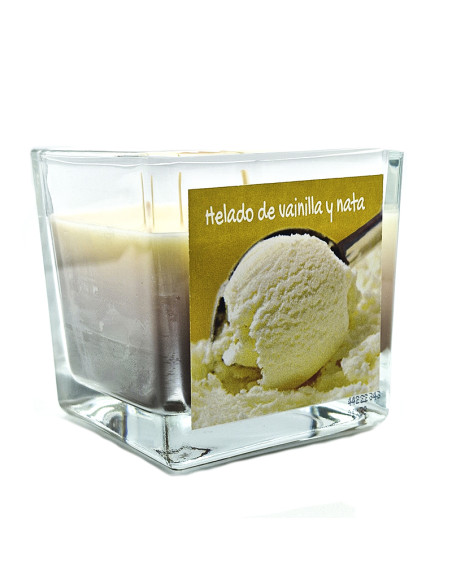 Vela aroma Helado de vainilla y nata