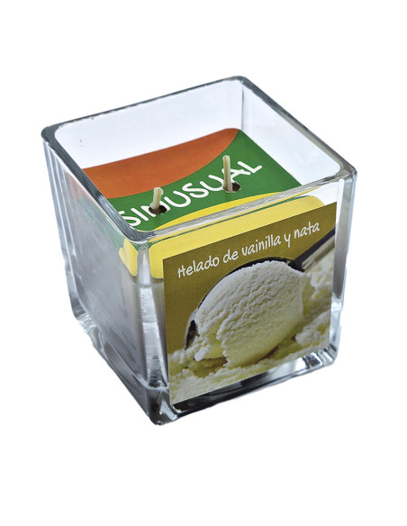 Vela aroma Helado de vainilla y nata