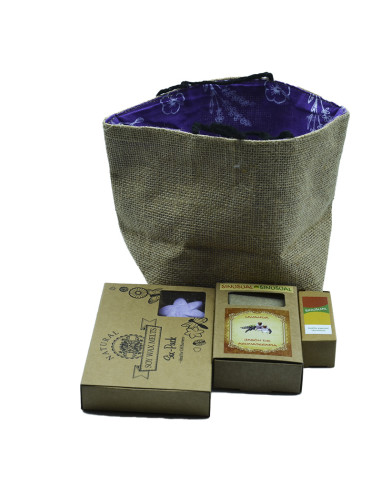 Cesta - Bolsa regalo LAVANDA