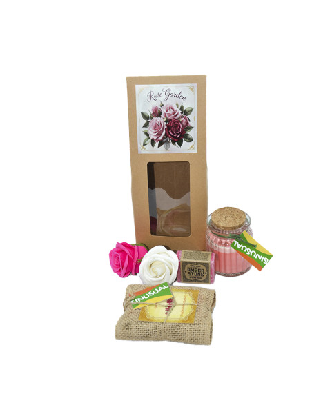Caja regalo JARDÍN DE ROSAS