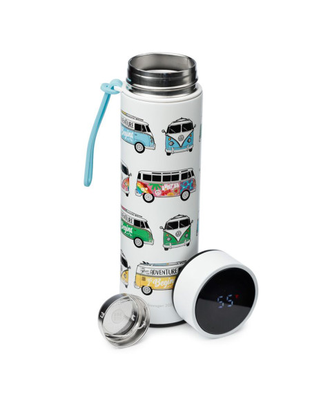 Ampolla Term d'Acer Inoxidable amb Termòmetre - Caravana Volkswagen