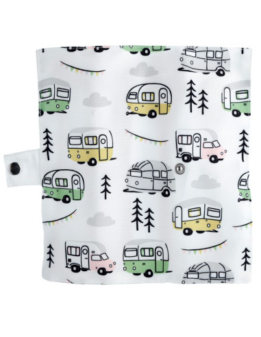 Joc de 6 coberts 100% bambú amb funda - Caravanes