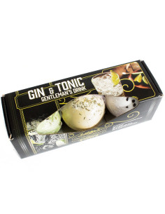 Set de 3 bombas de baño Gin & Tonic