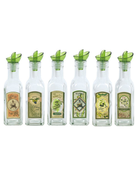Aceitera cristal pequeña antigoteo