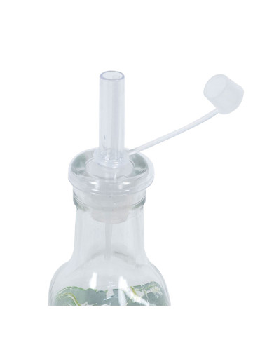 Aceitera cristal 200 ml con dibujos