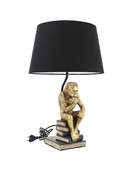 Làmpade sobretaula mico amb llibres