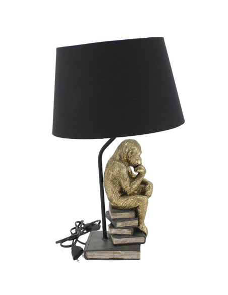 Làmpade sobretaula mico amb llibres