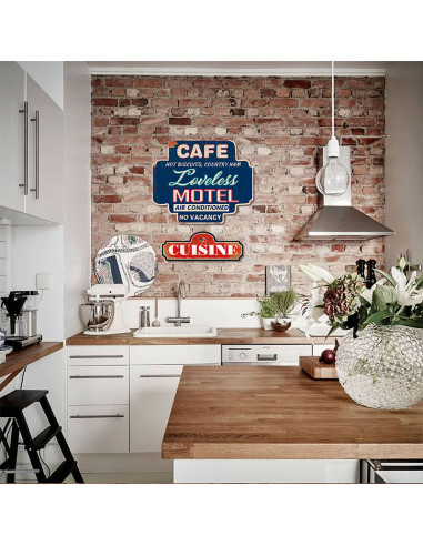 Placa vintage per a paret CUISINE