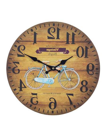 Rellotge de paret vintage BICICLETA