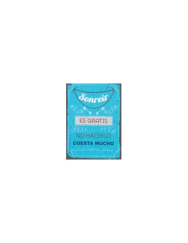 Imanes vintage distintas frases en español