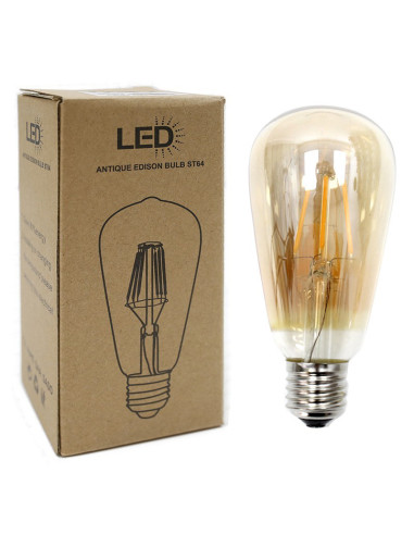 Bombeta filament led vintage 4W