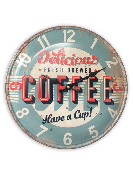 Rellotge de paret vintage COFFEE