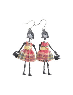 Pendientes colgantes Muñeca