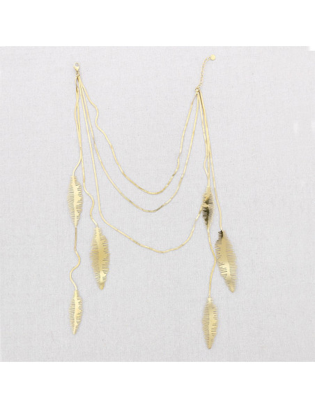 Collar llarg acer Fulles QUASI