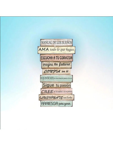 Placa paret MANUAL DELS SOMNIS