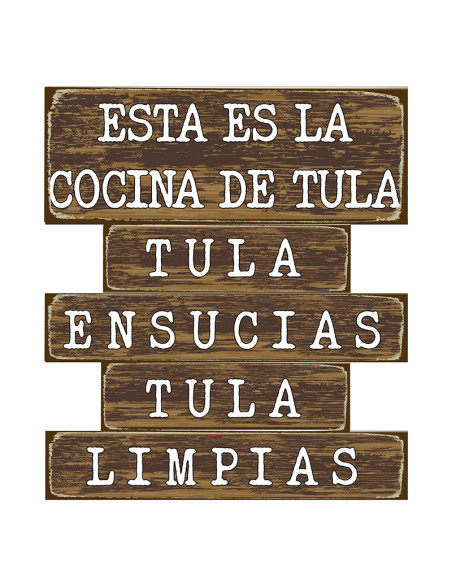 Placa pared cocina TULA