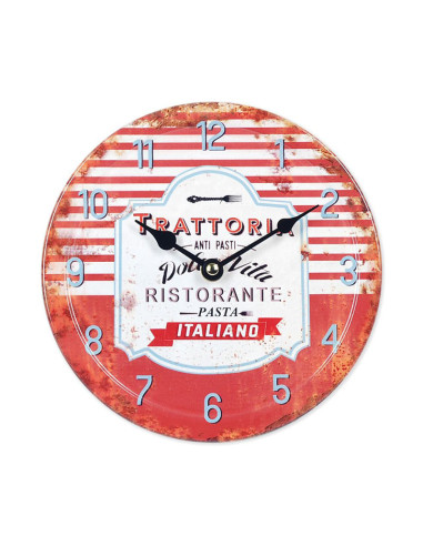 Reloj de pared vintage TRATTORIA