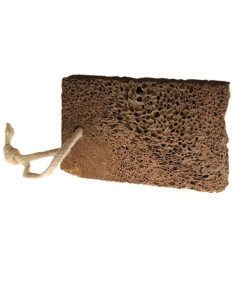 Piedra exfoliante de lava volcánica