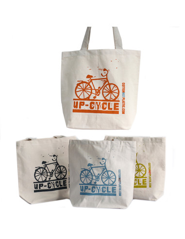 Bolsa de algodón ecológico BICICLETA