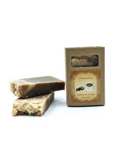 Jabón de chocolate con aceite de oliva