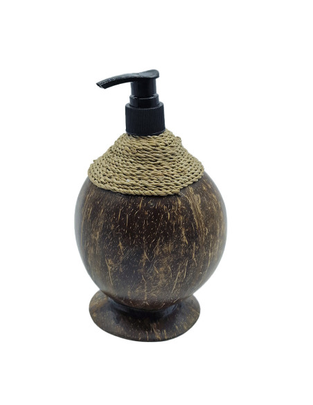 Dispensador de jabón cáscara de coco