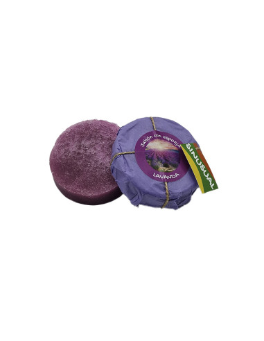 Jabón con esponja LAVANDA